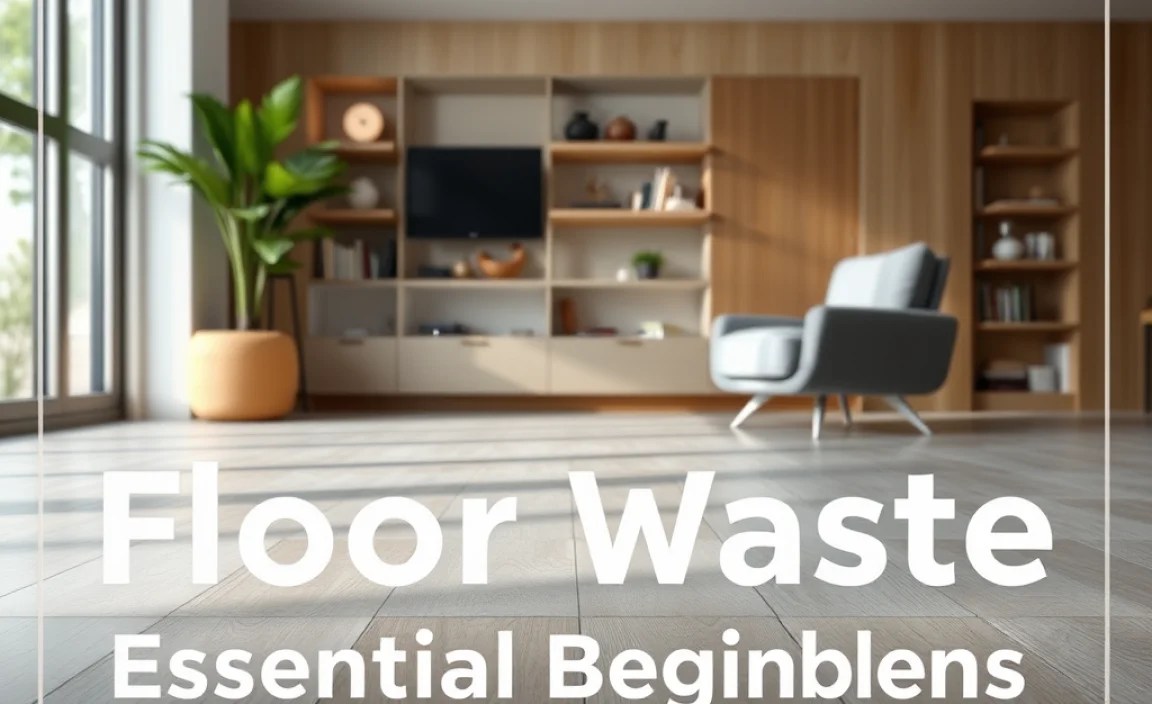 Common Floor Waste Problems and Their Fixes