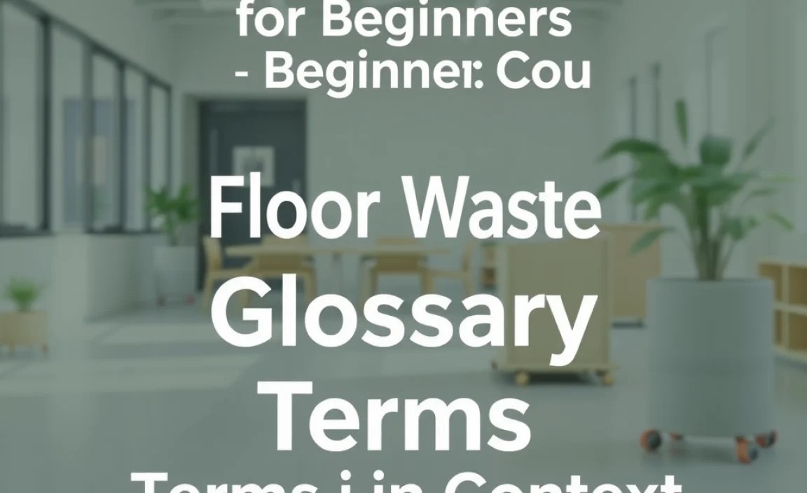 Common Floor Waste Terms in Context