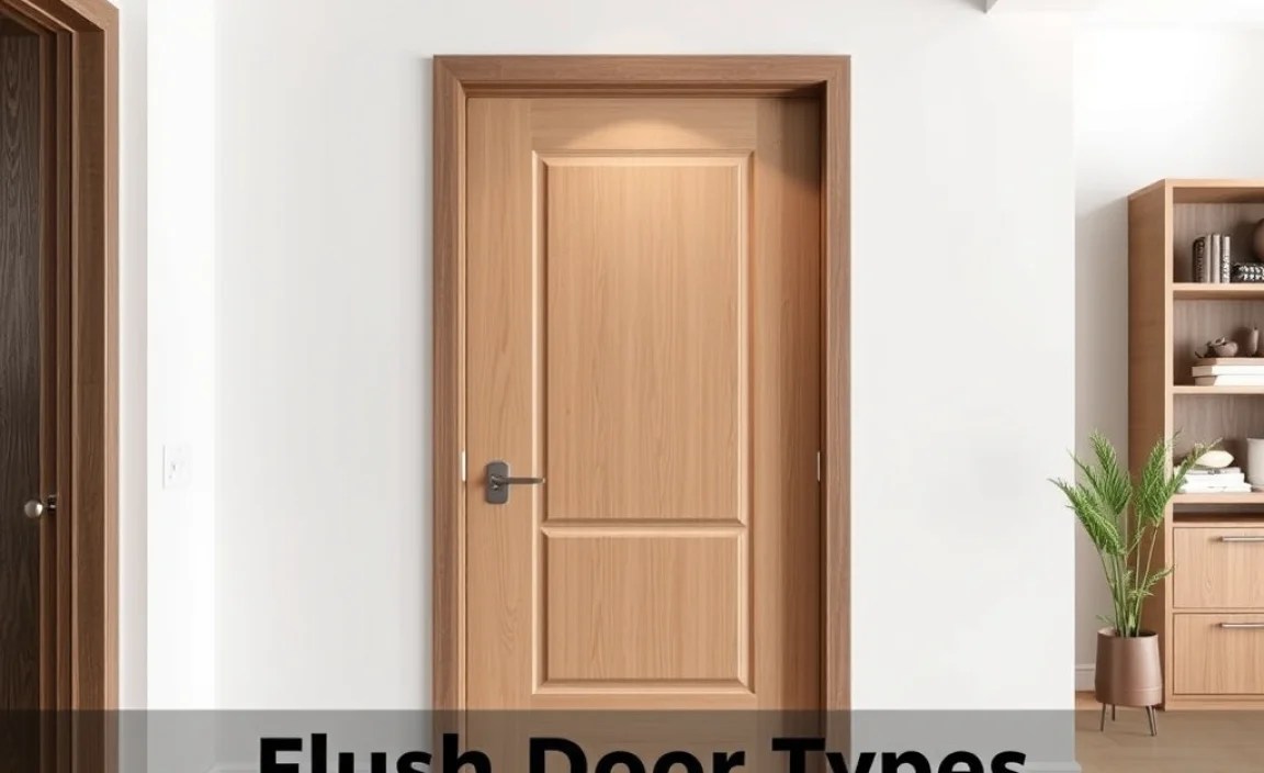 Common Flush Door Types