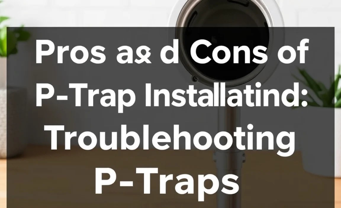 Common Issues and Troubleshooting P-Traps