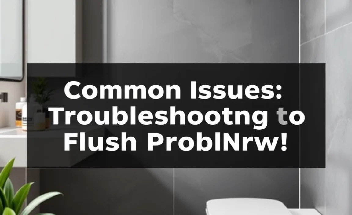 Common Issues: Troubleshooting Flush Problems