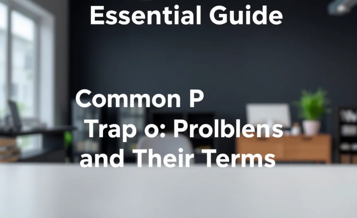 Common P-Trap Problems and Their Terms