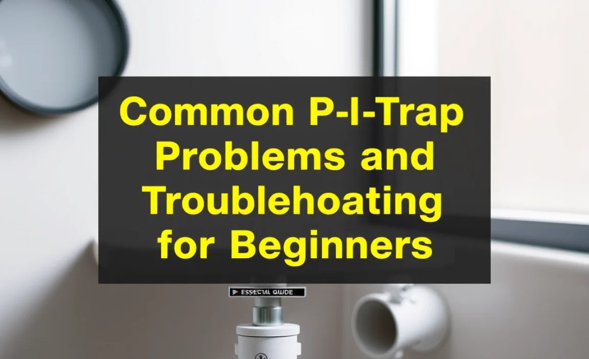 Common P-Trap Problems and Troubleshooting for Beginners