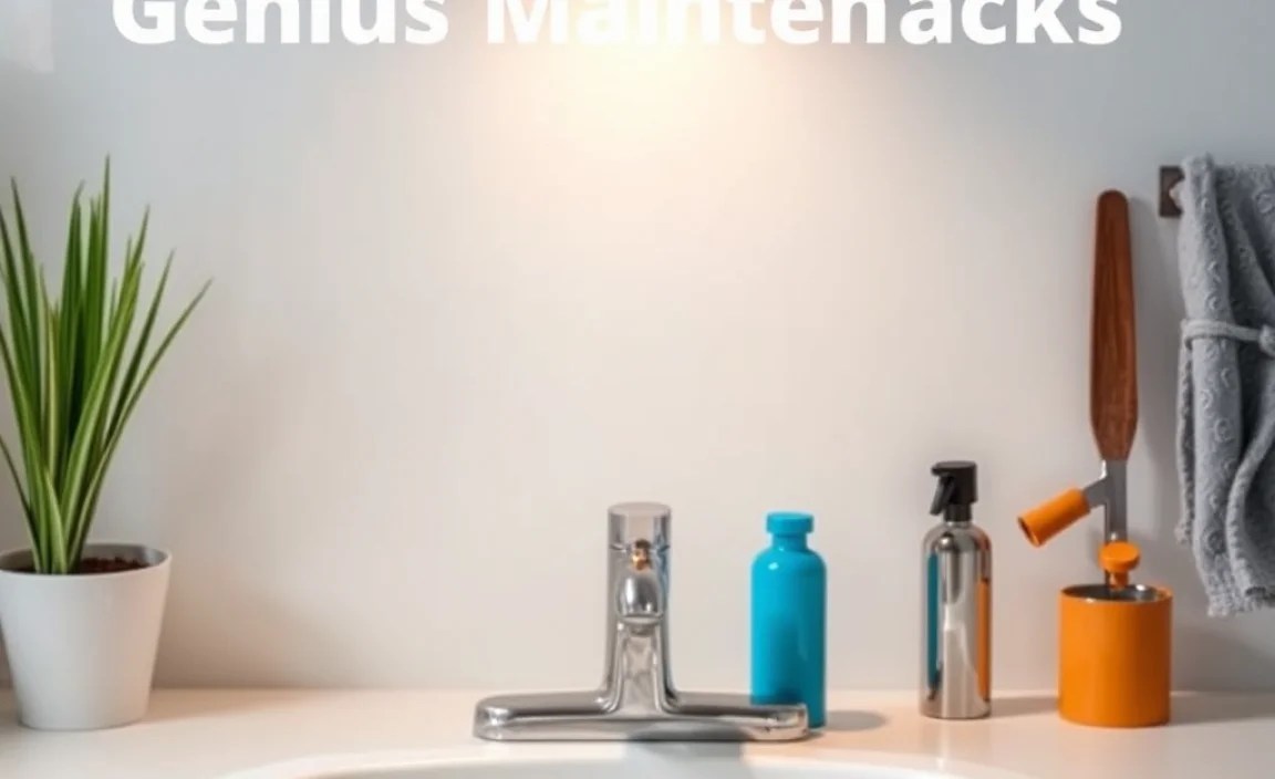 Common Sink Maintenance Tools and Their Purpose