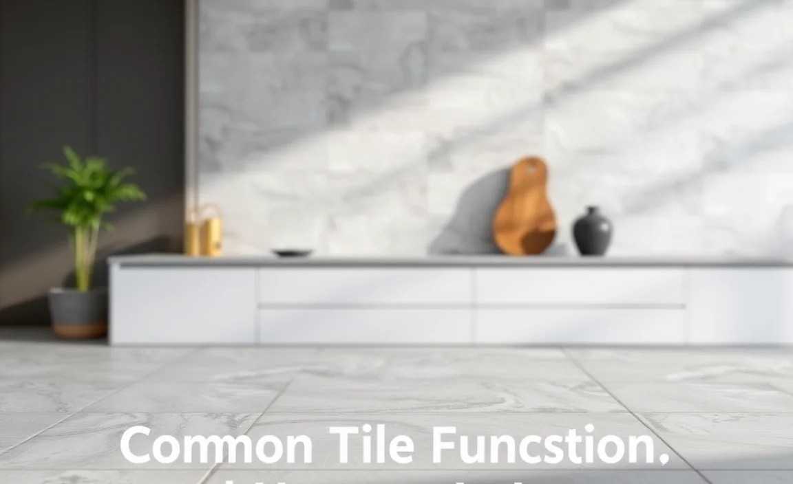Common Tile Function Issues and How to Avoid Them
