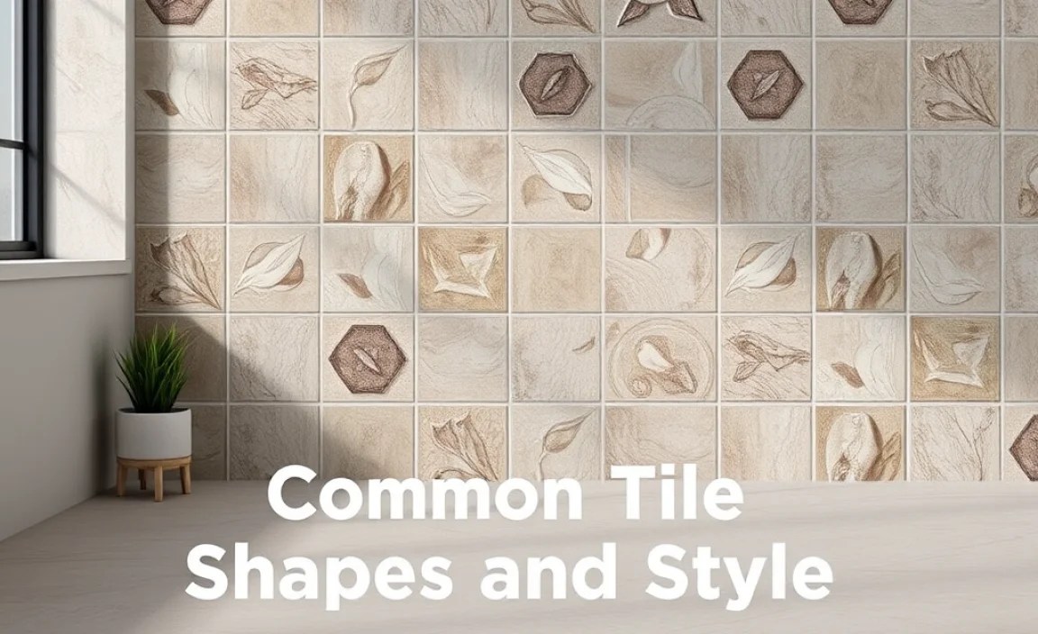 Common Tile Shapes and Styles