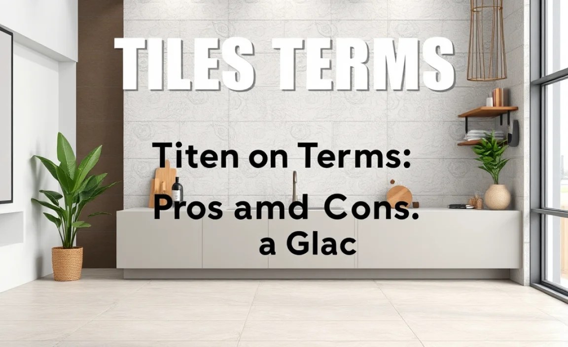 Common Tile Terms: Pros and Cons at a Glance