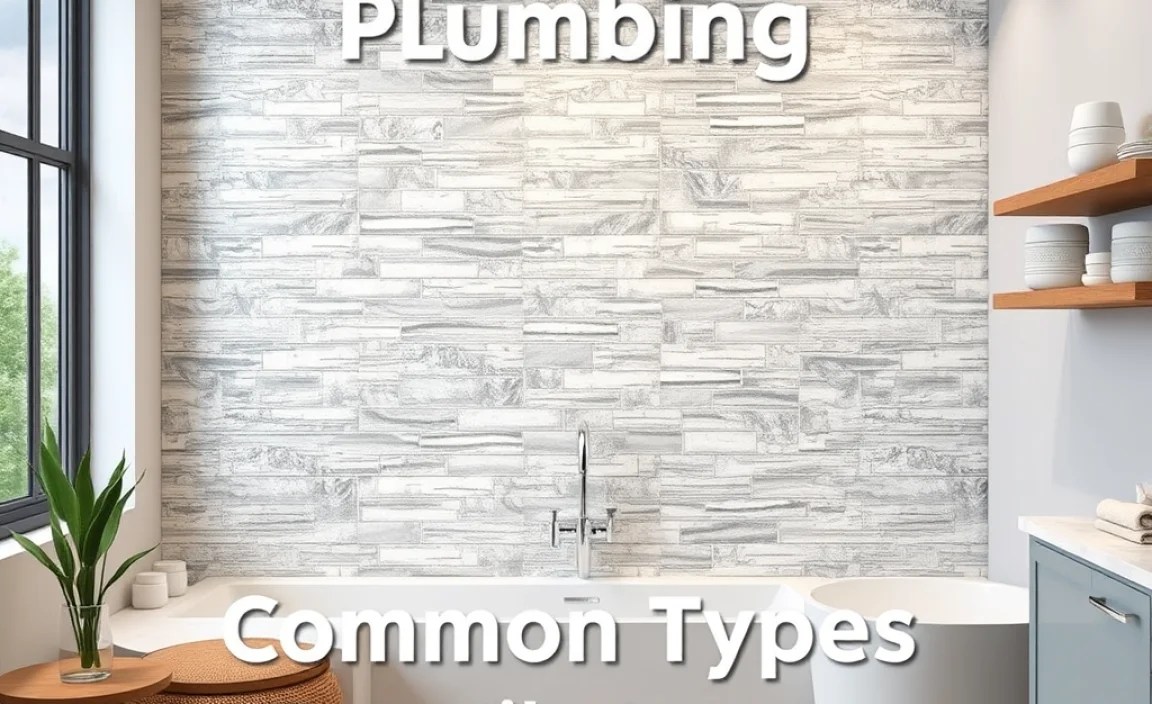 Common Tile Types for Plumbing Applications