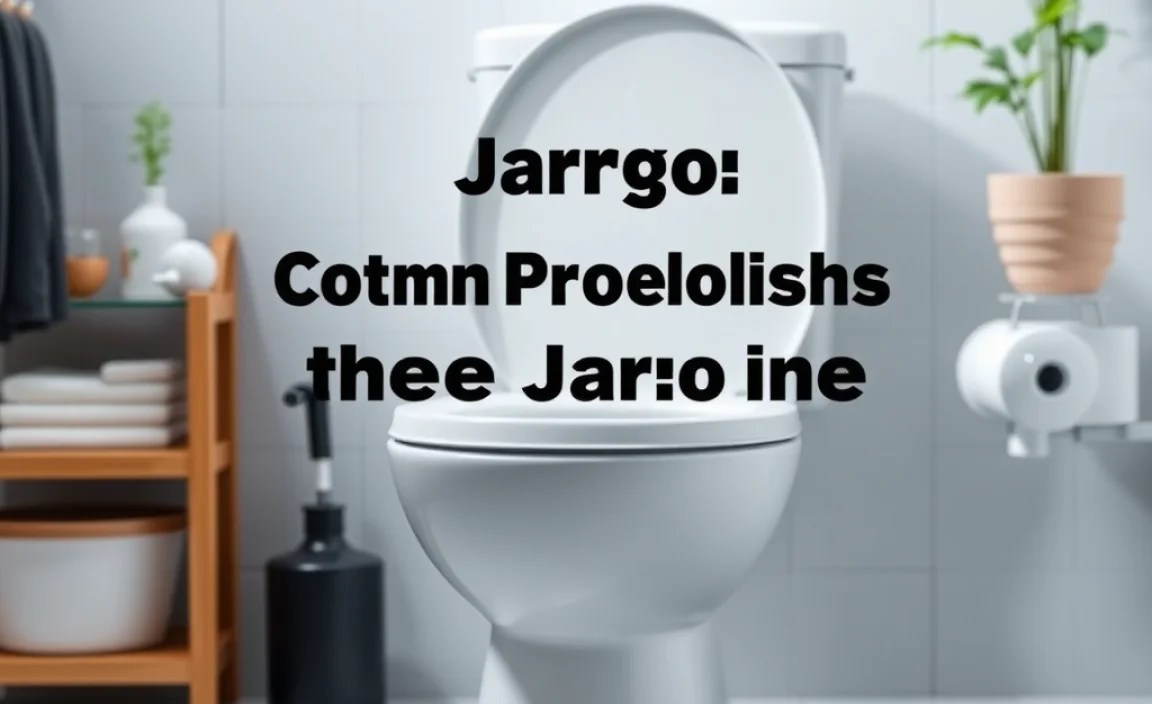 Common Toilet Problems and Their Jargon