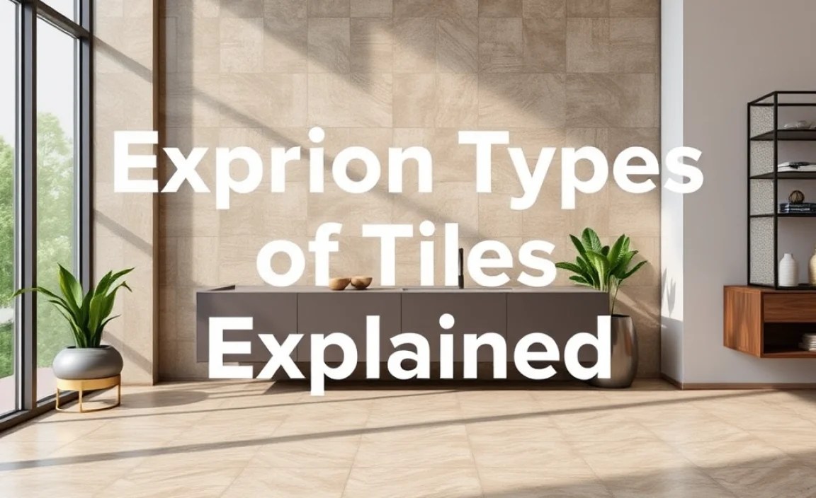 Common Types of Tiles Explained