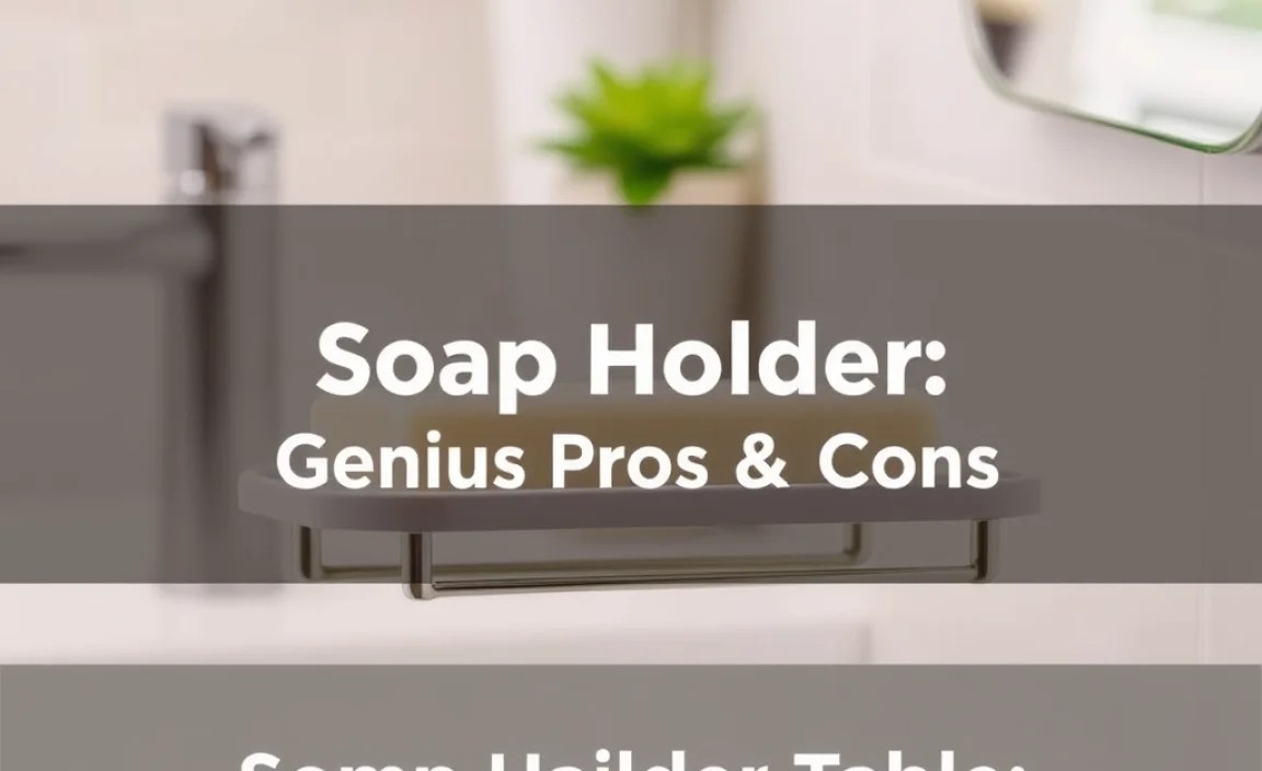 Comparative Table: Soap Holder Types