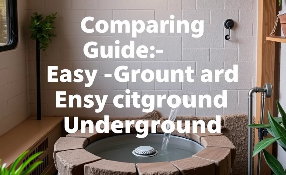 Comparing Above-Ground and Underground Cisterns