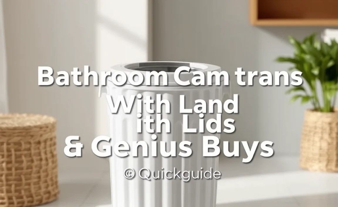 Comparing Bathroom Trash Cans With Lids: A Quick Guide