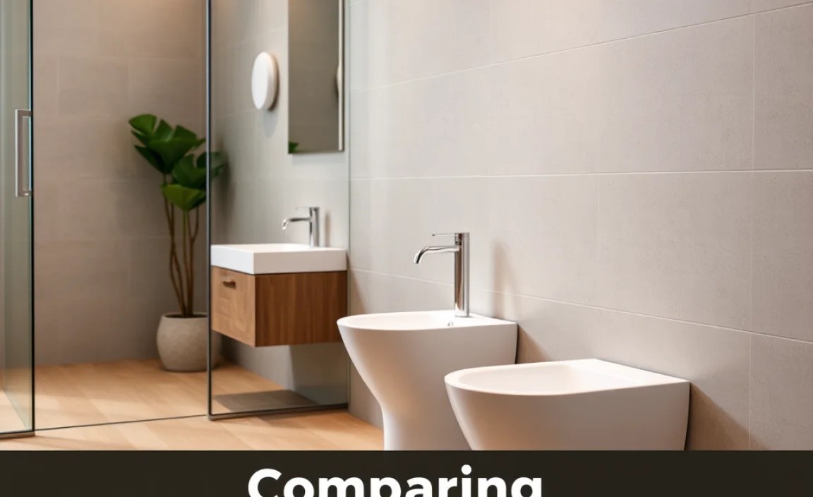 Comparing Bidet Types