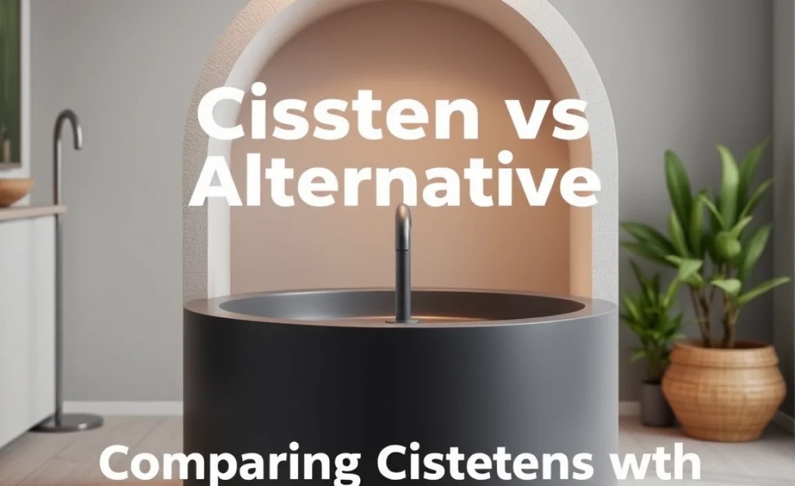 Comparing Cisterns with Alternatives