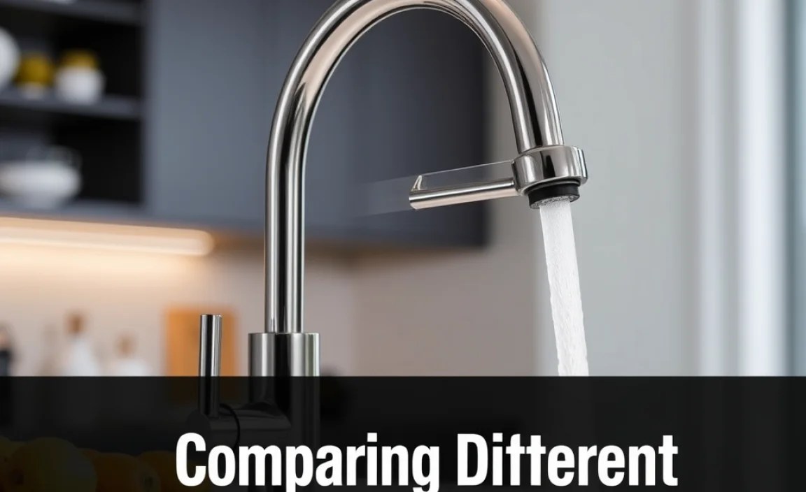 Comparing Different Faucet Types