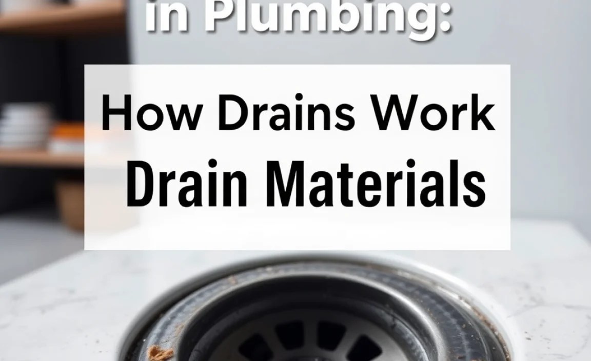 Comparing Drain Materials