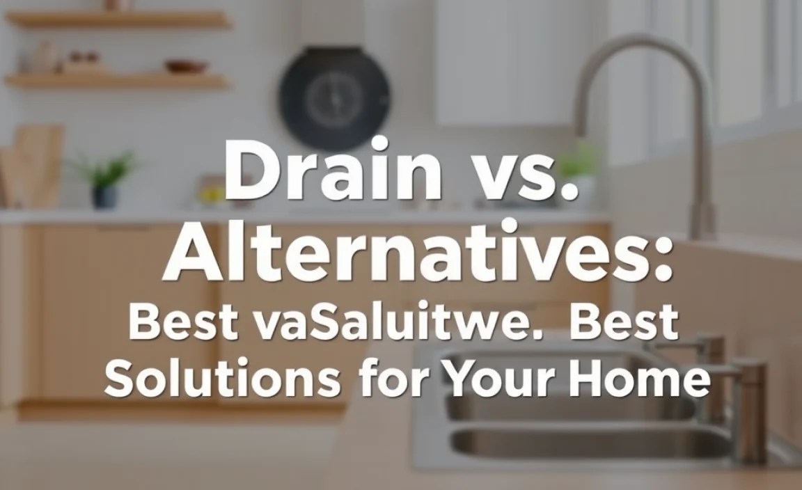Comparing Drains and Alternatives