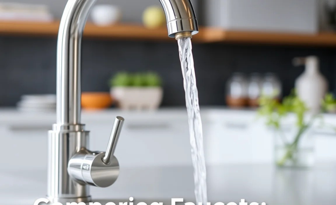 Comparing Faucets: Features and Benefits