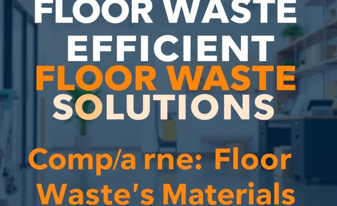 Comparing Floor Waste Materials