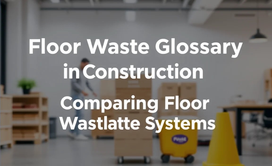 Comparing Floor Waste Systems