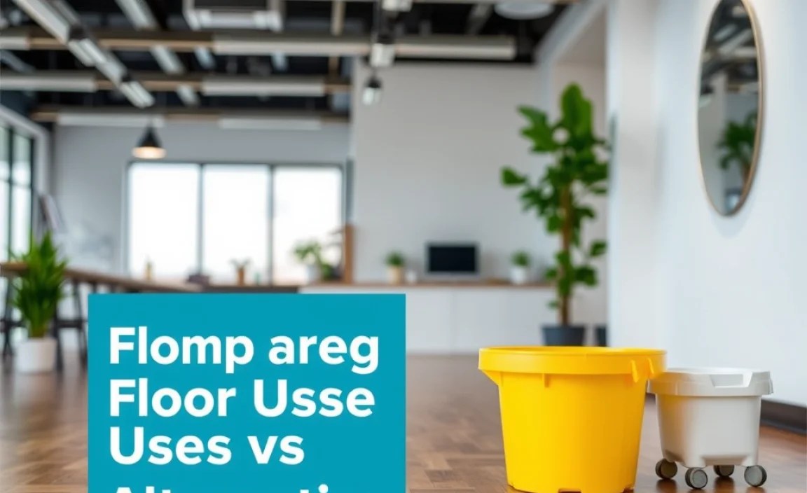 Comparing Floor Waste Uses Vs Alternatives