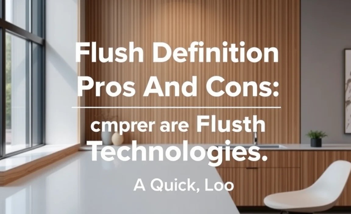 Comparing Flush Technologies: A Quick Look