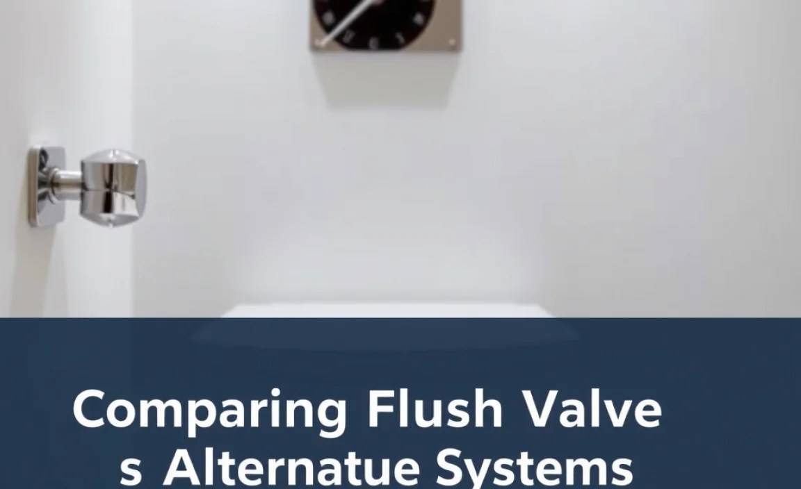 Comparing Flush Valve Systems: Flushometer vs. Tank