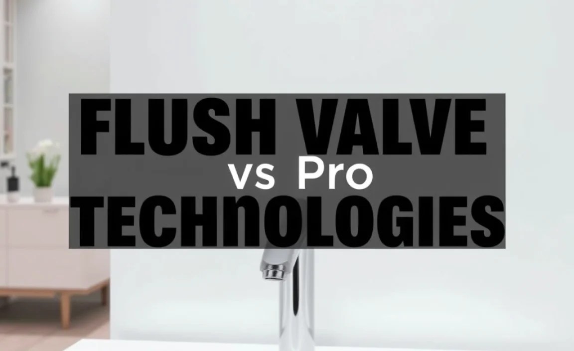 Comparing Flush Valve Technologies