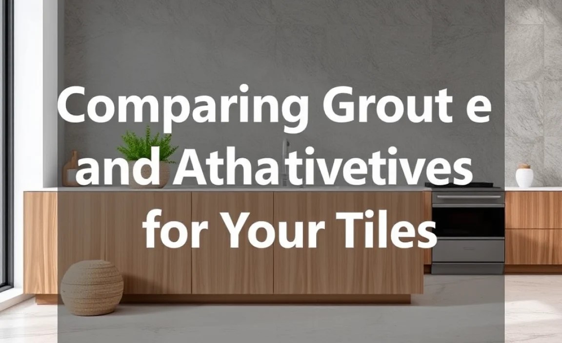 Comparing Grout and Alternatives