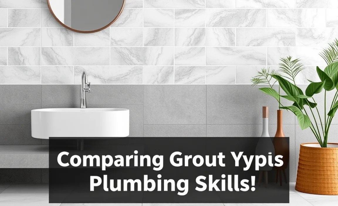 Comparing Grout Types