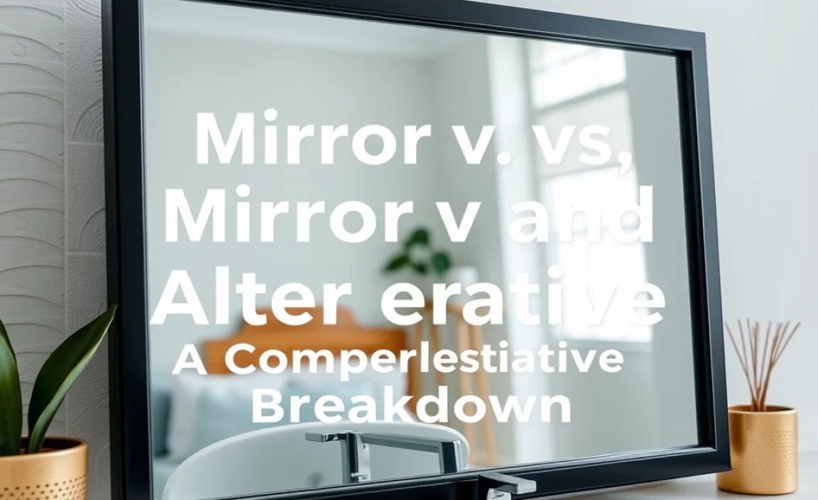 Comparing Mirror and Alternative Uses