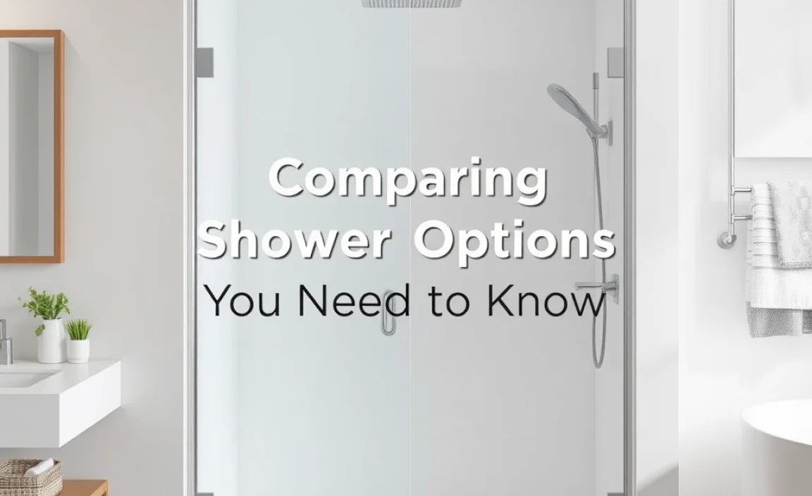 Comparing Shower Options