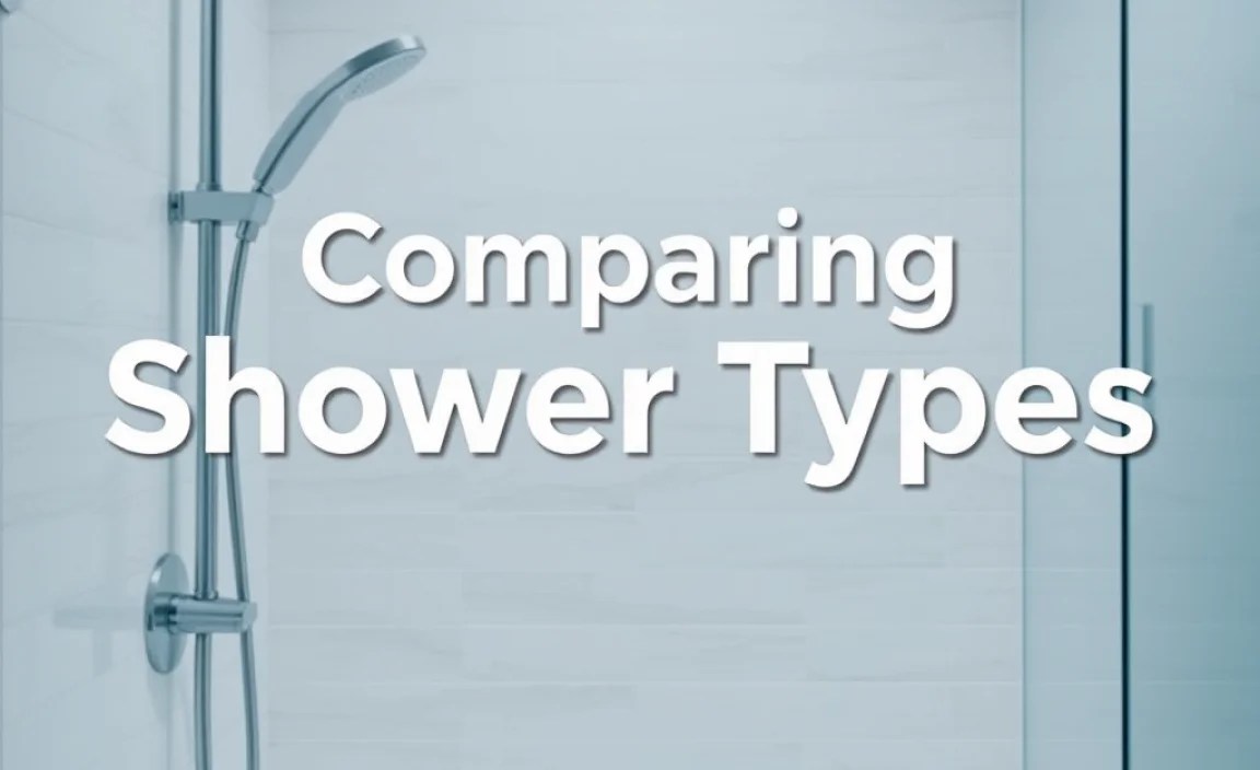 Comparing Shower Types