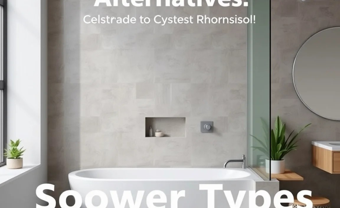 Comparing Shower Types