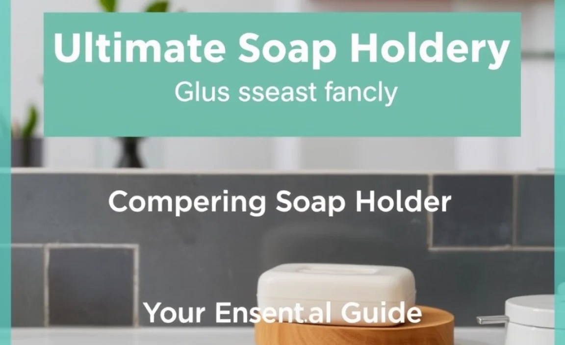 Comparing Soap Holder Features