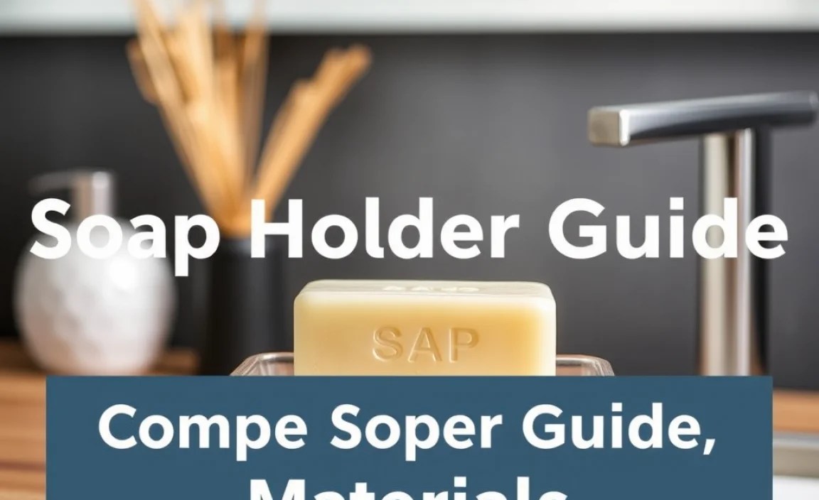 Comparing Soap Holder Materials