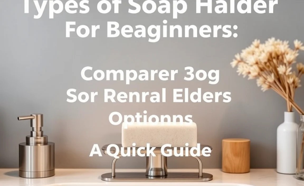 Comparing Soap Holder Options: A Quick Guide