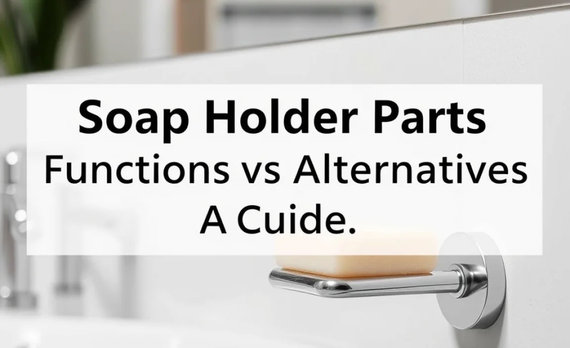 Comparing Soap Holder Parts and Alternatives