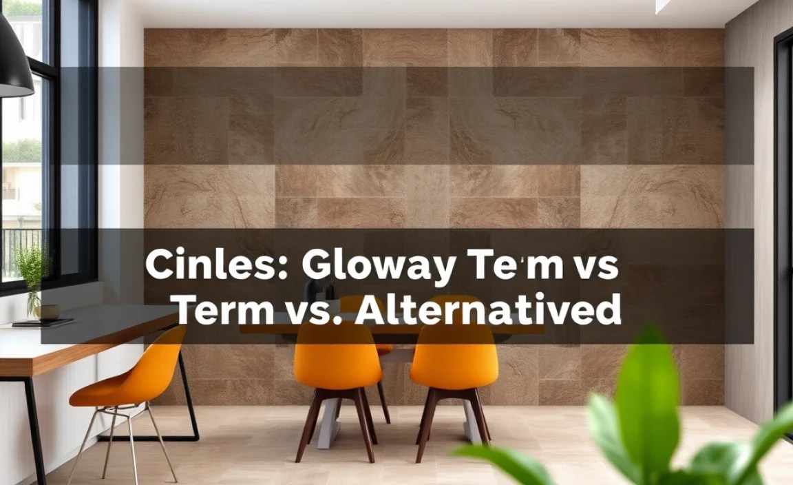 Comparing Tiles: Glossary Term Vs Alternative