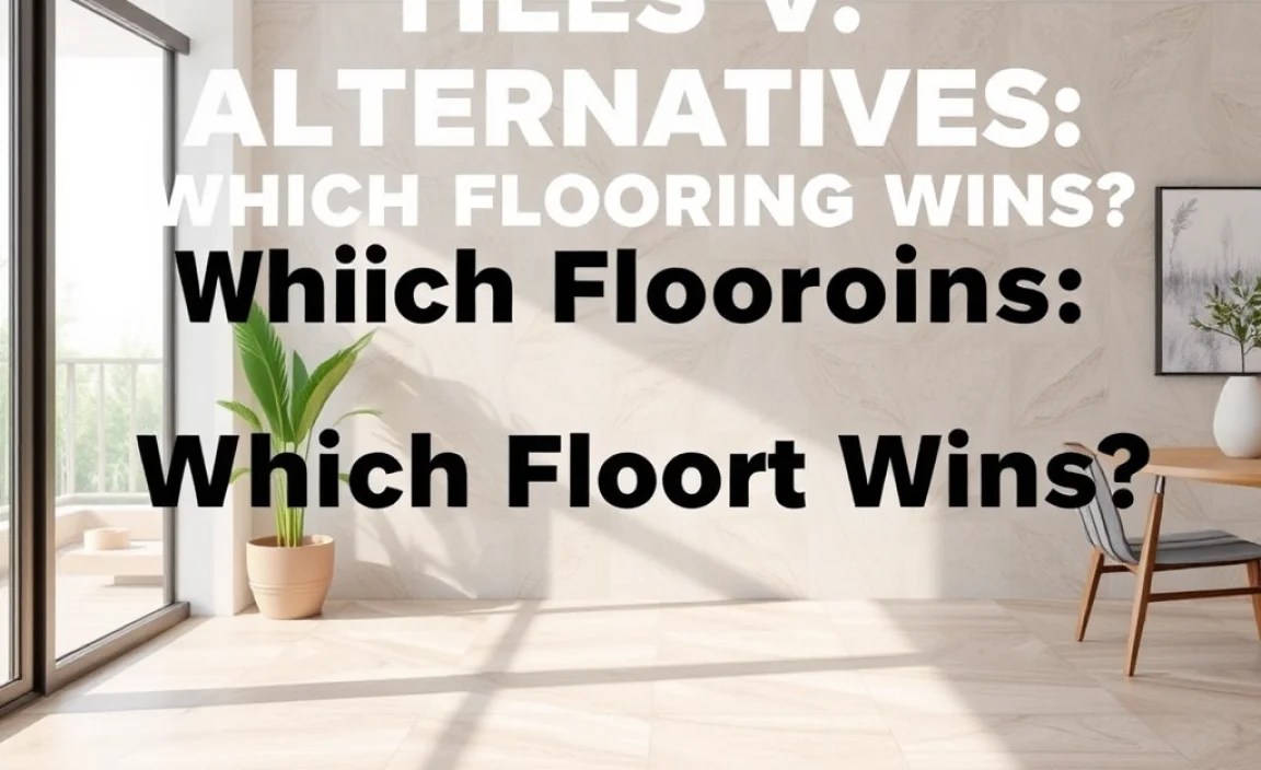 Comparing Tiles With Other Alternatives