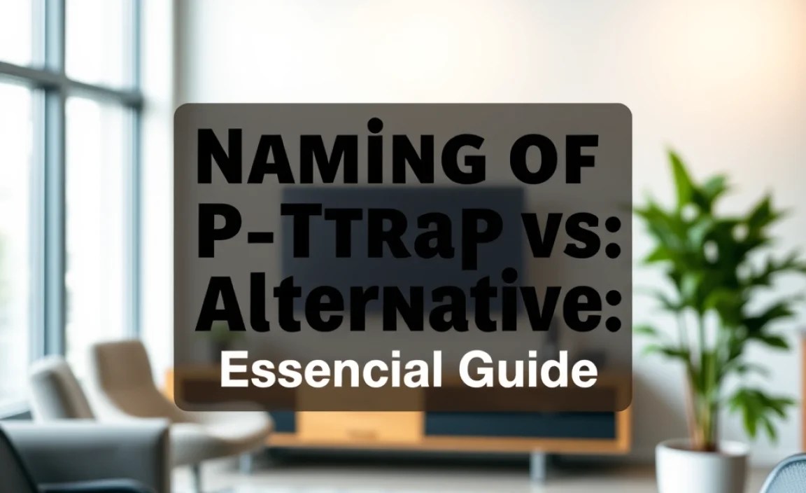 Comparison: P-Trap vs. Alternatives