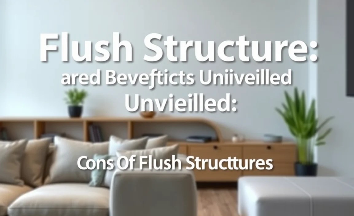 Cons Of Flush Structures