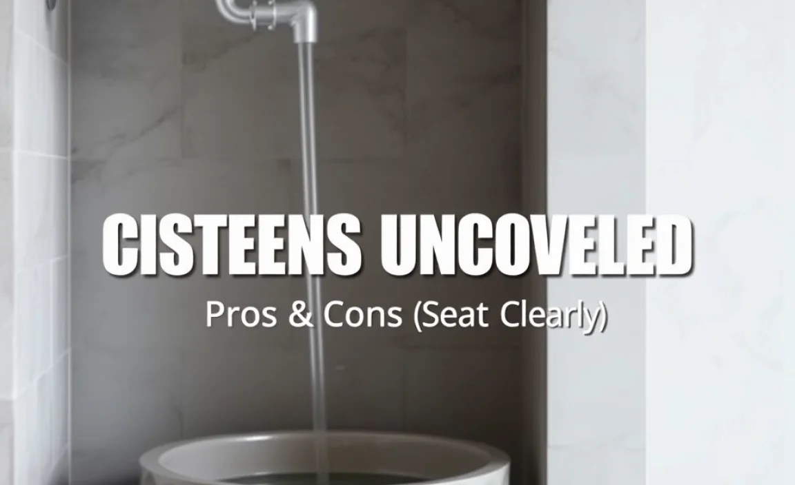 Cons of Using Cisterns