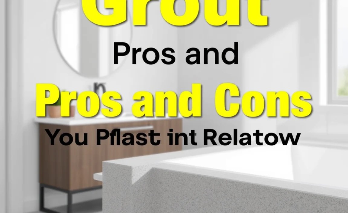 Cons Of Using Grout
