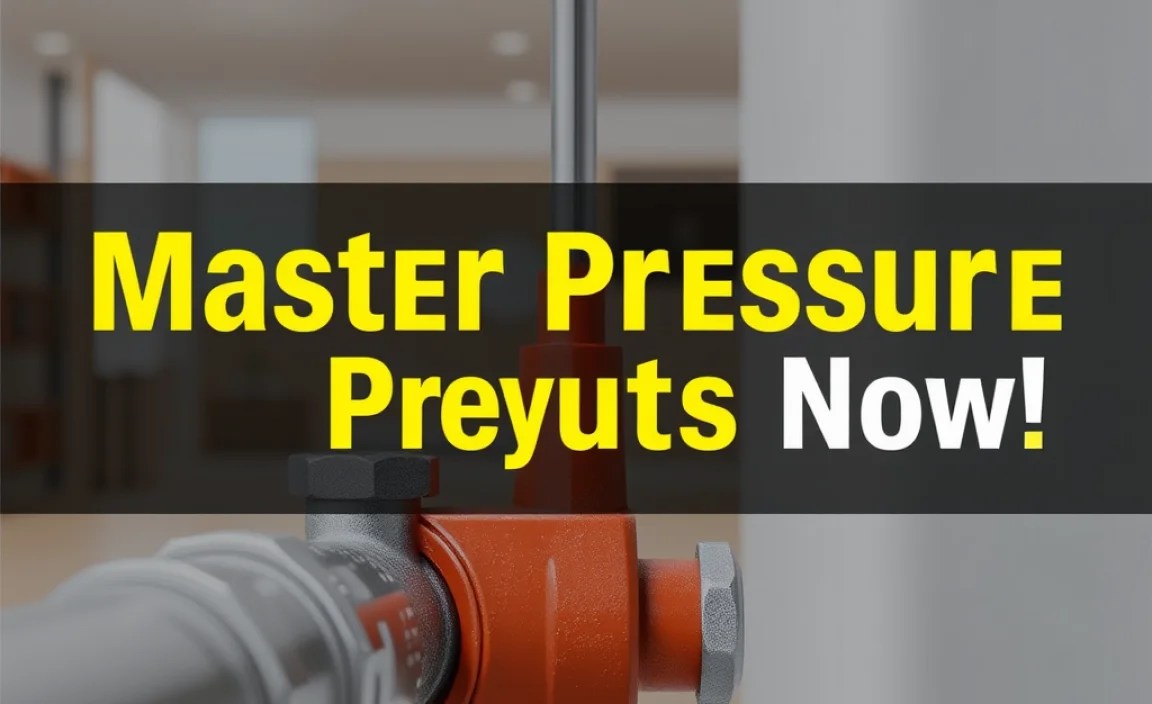 Controlling Water Pressure