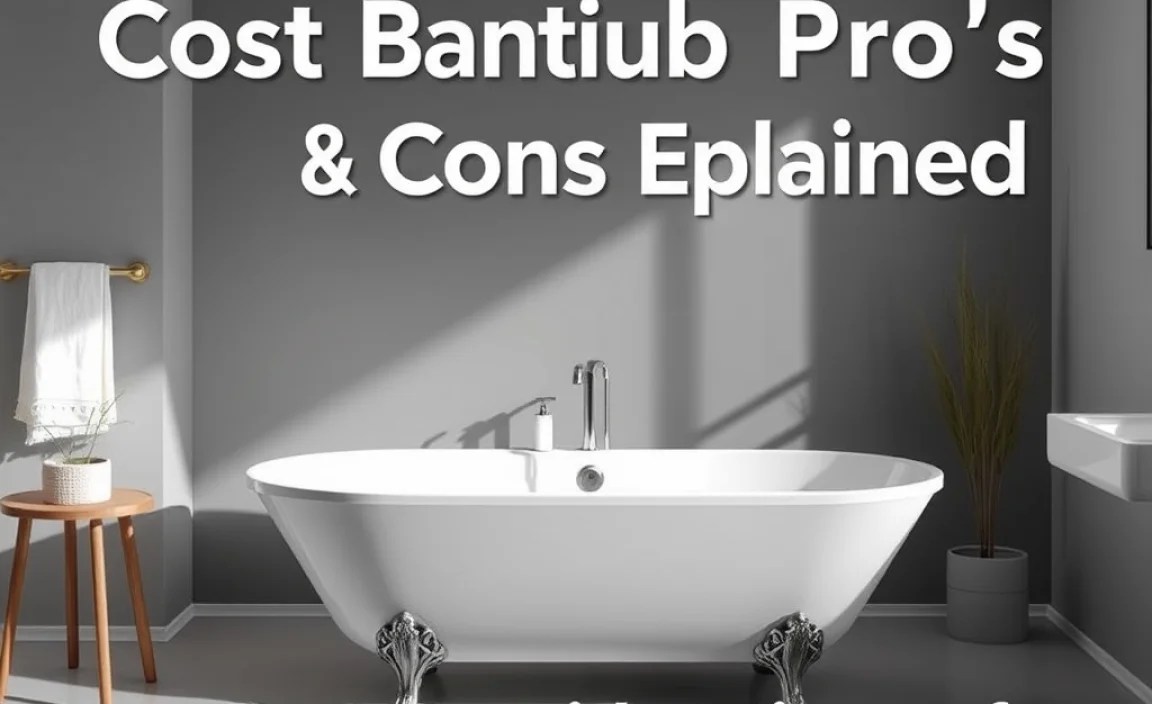 Cost Considerations of Bathtubs