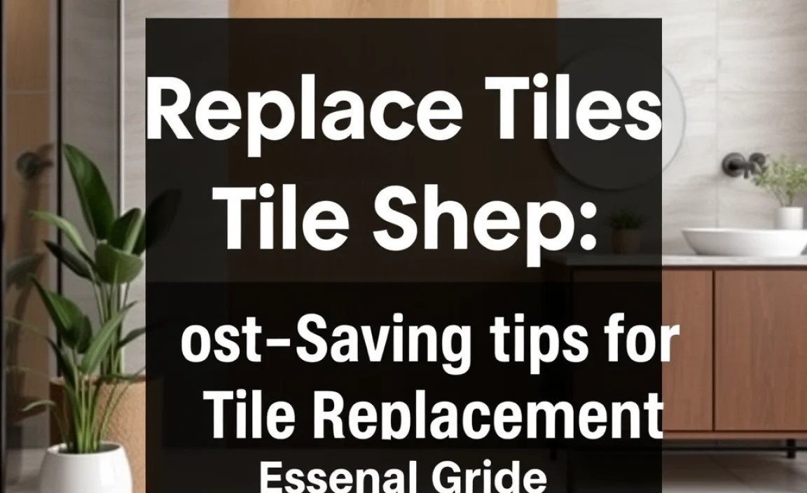 Cost-Saving Tips for Tile Replacement