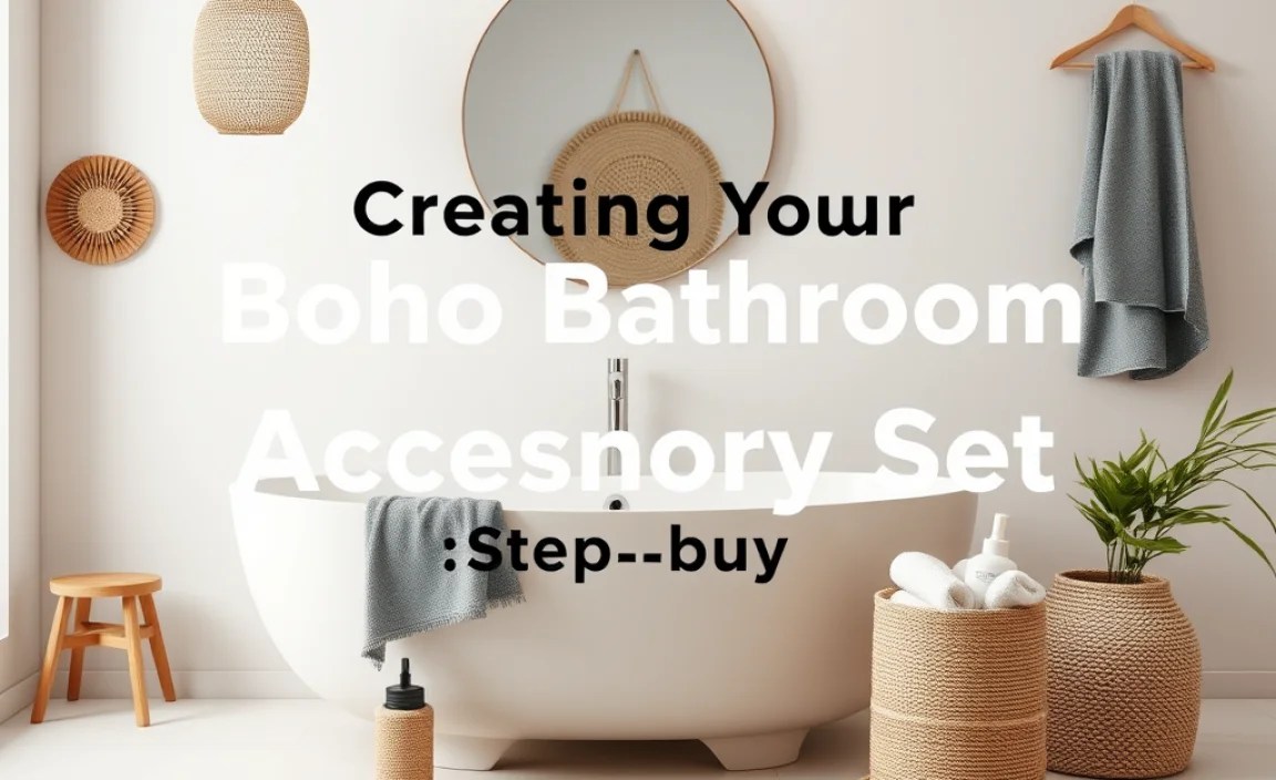 Creating Your Boho Bathroom Accessory Set: Step-by-Step
