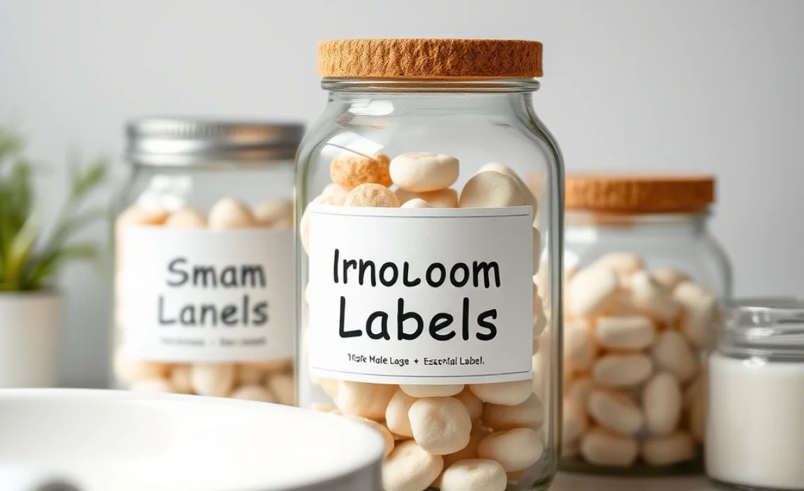Creating Your Minimalist Labels: Step-by-Step